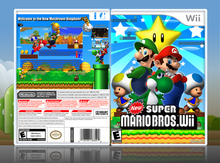 new super mario bros wii download for pc